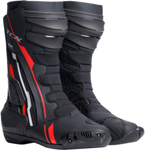 Stiefel S-TR1 schwarz-rot-weiss 49