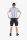 T-Shirt Team grau-schwarz XL