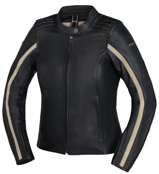 Classic LD Damen Jacke Stripe schwarz 46D
