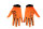 Handschuhe iTrack cal-trans orange-weiss 2XL