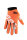 Handschuhe iTrack cal-trans orange-weiss 2XL
