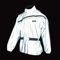 Regenjacke DOUGLAS LUX grau-reflektierend