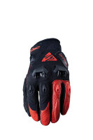 Handschuh Stunt Evo, schwarz-rot, S