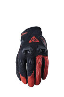 Handschuh Stunt Evo, schwarz-rot, S