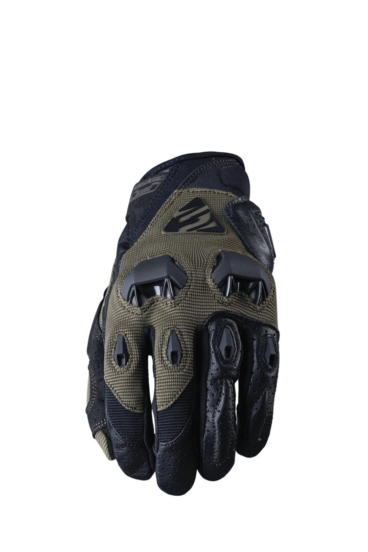 Handschuh Stunt Evo, schwarz-khaki, 3XL