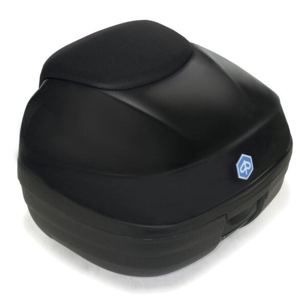 Piaggio 37L Topcase Kit mit lackiertem Deckel - schwarz