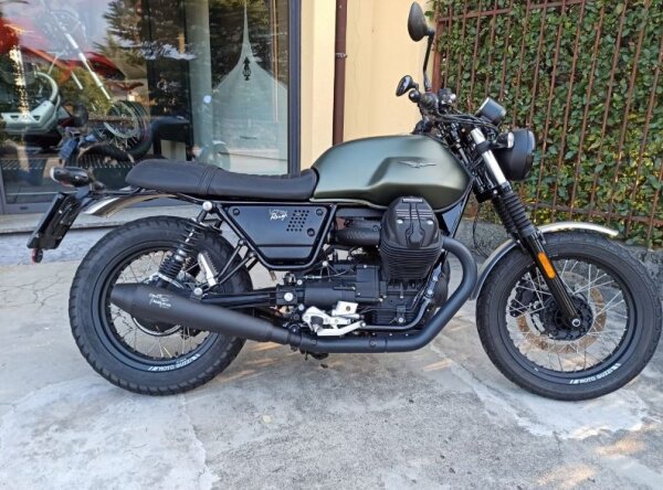 Auspuff, Krümmer, Endschalldämpfer, Endtopf Agostini Moto Guzzi V7 III 2017-2020