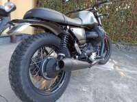 Auspuff, Krümmer, Endschalldämpfer, Endtopf Agostini Moto Guzzi V7 III 2017-2020