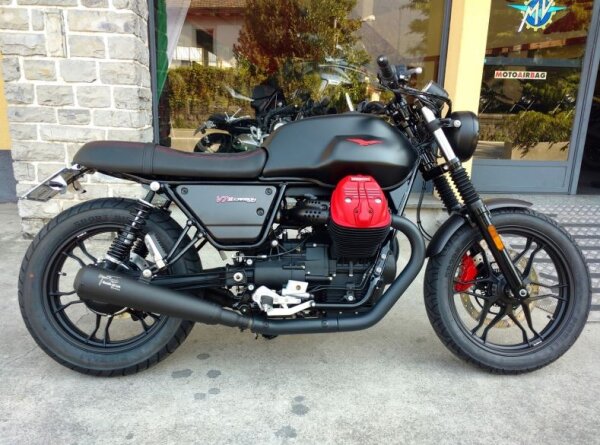 Auspuff, Krümmer, Endschalldämpfer, Endtopf Agostini Moto Guzzi V7 III 2017-2020