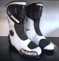 iXS Stiefel Sepang weiss-schwarz 44