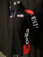 Aprilia Poloshirt Racing Team 2022 - Herren - schwarz/rot - Größe 2XL
