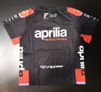 Aprilia T-Shirt Racing Team 2022 - Kinder - schwarz/rot - 12 Jahre