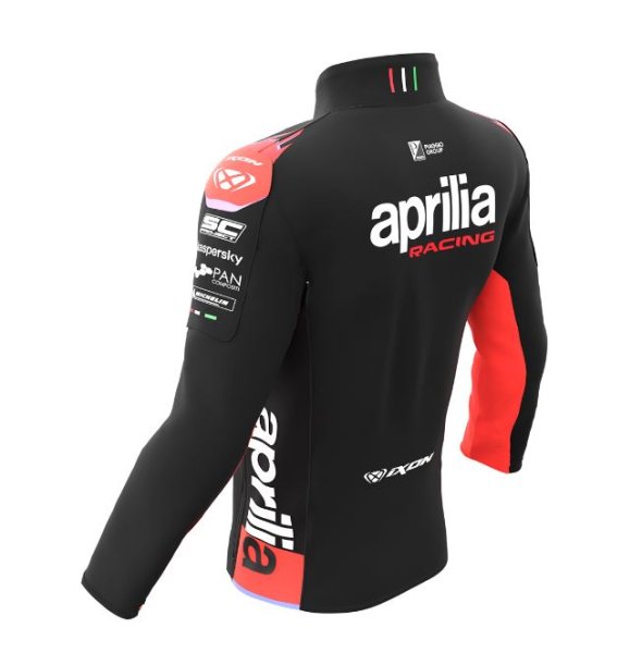 Aprilia Softshell Jacke Racing Team 2022 - schwarz/rot - Größe S