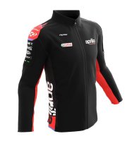 Aprilia Softshell Jacke Racing Team 2022 - schwarz/rot - Größe S