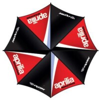 Aprilia Regenschirm Racing 2022 - schwarz/rot/weiß