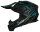 Motocrosshelm iXS189FG 2.0 matt schwarz-gelb fluo XS