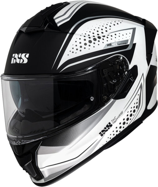 Integralhelm iXS422 FG 2.2 matt weiss-grau XS