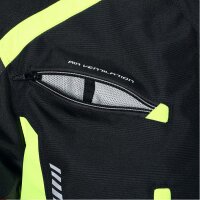 BÜSE Torino II Textiljacke schwarz/neongelb Gr. Z30