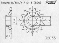 REGINA Kit Aprilia RS 125 Replica 93-99
