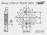 Ritzel 15 Z