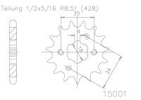 ESJOT Ritzel 16 Z