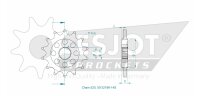 ESJOT Ritzel 14 Z Sport