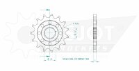 ESJOT Ritzel 15 Z-S