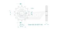 ESJOT Ritzel(428) 14 Z S