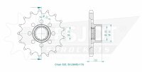 ESJOT Ritzel 17 Z S