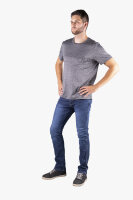 Team T-Shirt Function grau-schwarz M