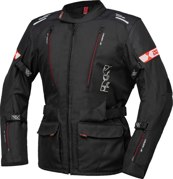 Tour Jacke Lorin-ST schwarz-rot L