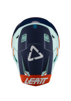 Helm inkl. Brille 7.5 V21.2 orange-grün 2XL