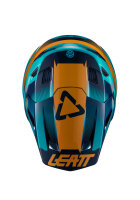Helm inkl. Brille 7.5 V21.3 blau-gelb XL