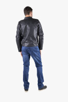 Classic LD Jacke Stripe schwarz 50H